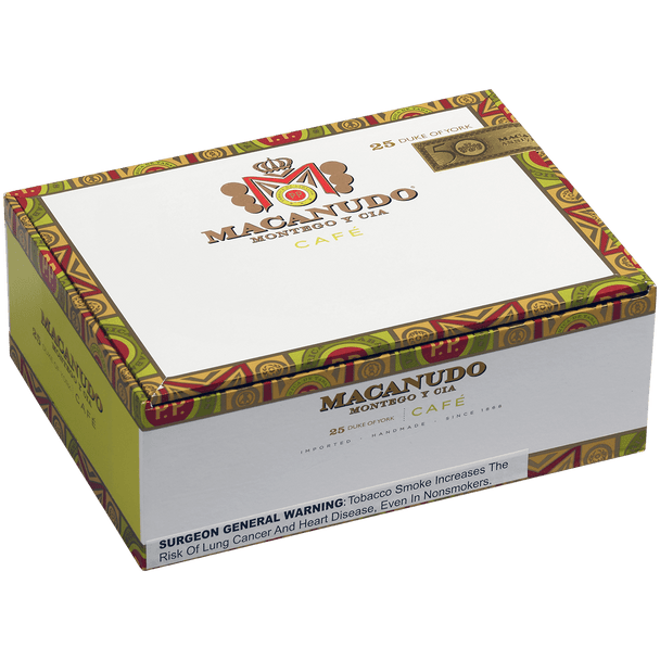 Macanudo Cigars Cafe Duke Of York 25 Ct. Box 5.25X54