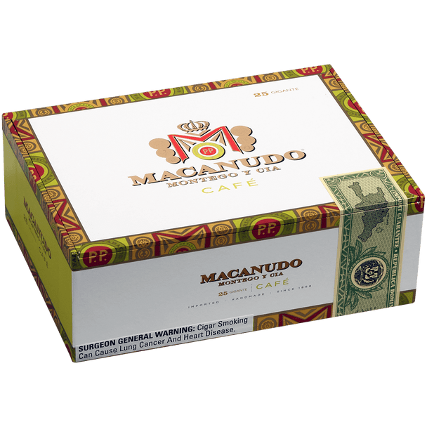 Macanudo Cigars Cafe Gigante 25 Ct. Box 6.00X60