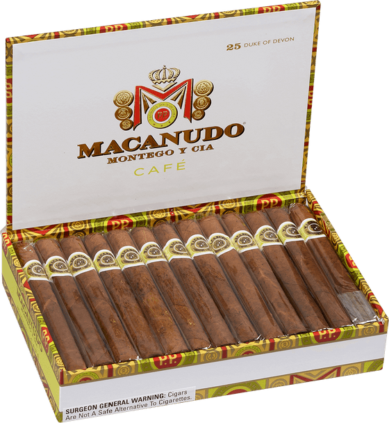 Macanudo Cigars Cafe Duke Of Devon 25 Ct. Box 5.50X42
