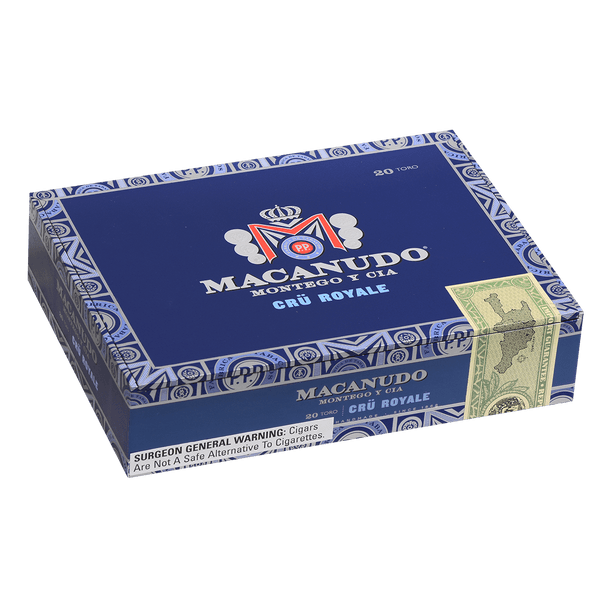 Macanudo Cigars Cru Royale Toro 20 Ct. Box 6.00X54