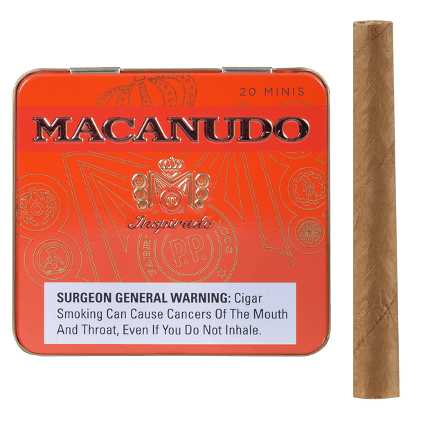 Macanudo Cigars Inspirado Orange Minis 5/20 Ct. Tins 3.00x20