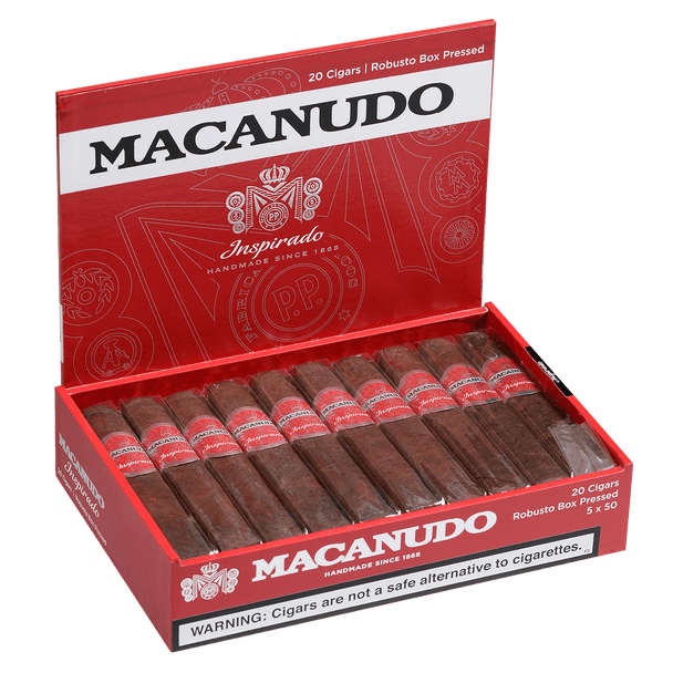 Macanudo Cigars Inspirado Red Robusto 20 Ct. Box 5.00x50