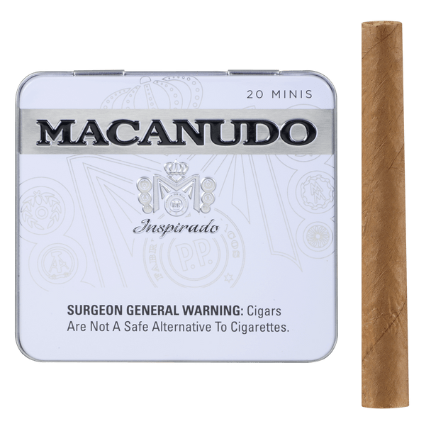 Macanudo Cigars Inspirado White Minis 5/20 Ct. Tins 3.00x20