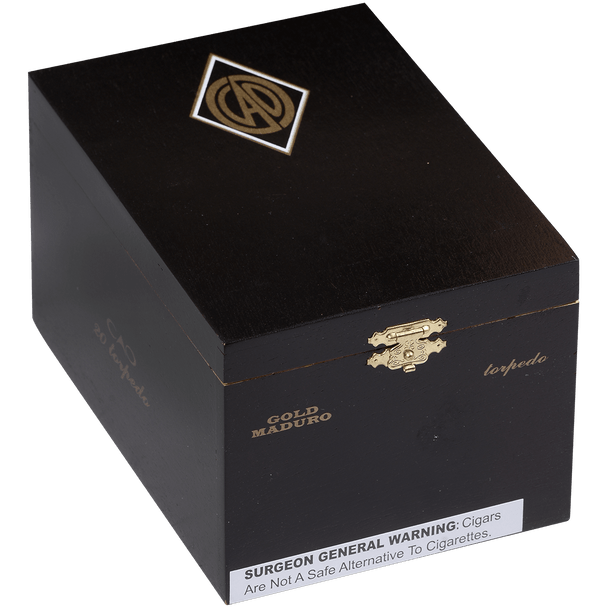 CAO Cigars Gold Label Maduro Torpedo 20 Ct. Box 6.25X52