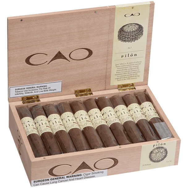 CAO Cigars Pilon Robusto Extra 20 Ct. Box 5.00X52