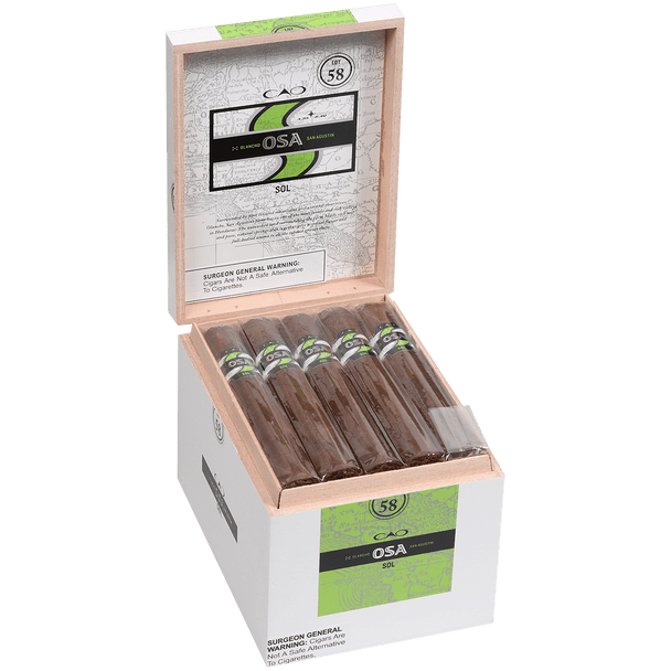 CAO Cigars Osa Sol Lot 58 25 Ct. Box 6.50X58