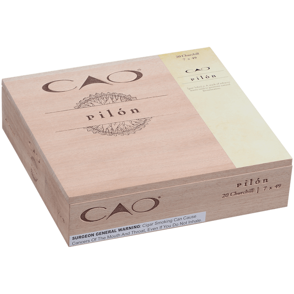 CAO Cigars Pilon Churchill 20 Ct. Box 7.00X48