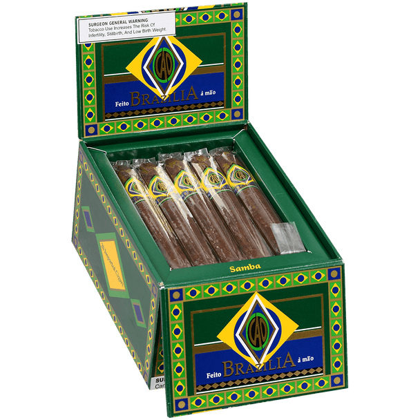 CAO Cigars Brazilia Samba 20 Ct. Box 6.25X54