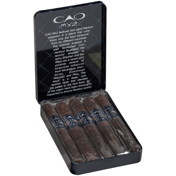 CAO Cigars Mx2 Dagger 10/5 Tins 4.00X38