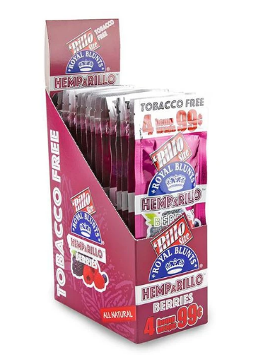 Royal Blunts Hemparillo Hemp Wraps Berries