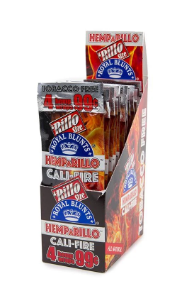 Royal Blunts Hemparillo Hemp Wraps Cali Fire