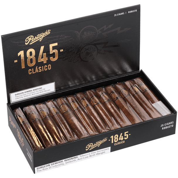 Partagas Cigars 1845 Clasico Robusto 25 Ct. Box 5.00X50
