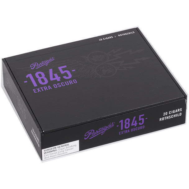 Partagas Cigars 1845 Extra Oscuro Rothschild 20 Ct. Box 5.62X46