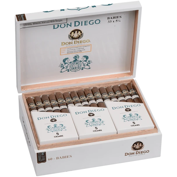 Don Diego Cigars Babies EMS 60 Ct. Box 5.07X33