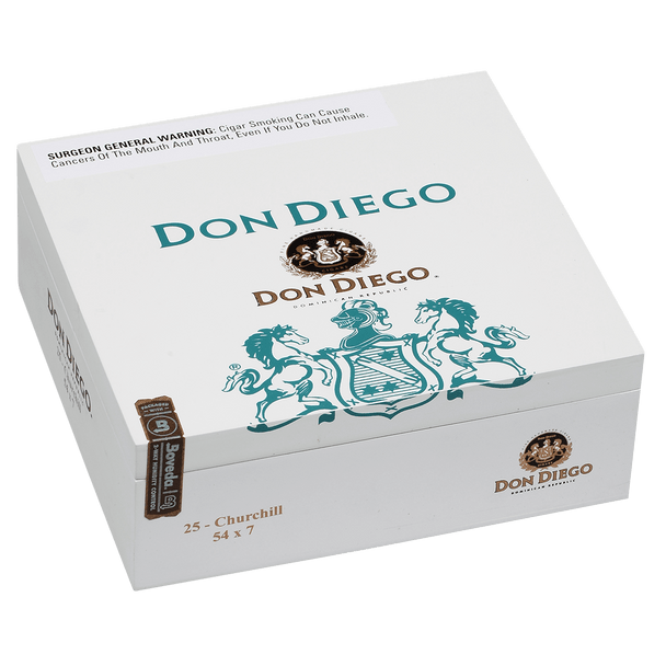 Don Diego Cigars Churchill 25 Ct. Box 7.00x54