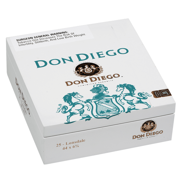 Don Diego Cigars Lonsdale EMS 25 Ct. Box 6.63X44