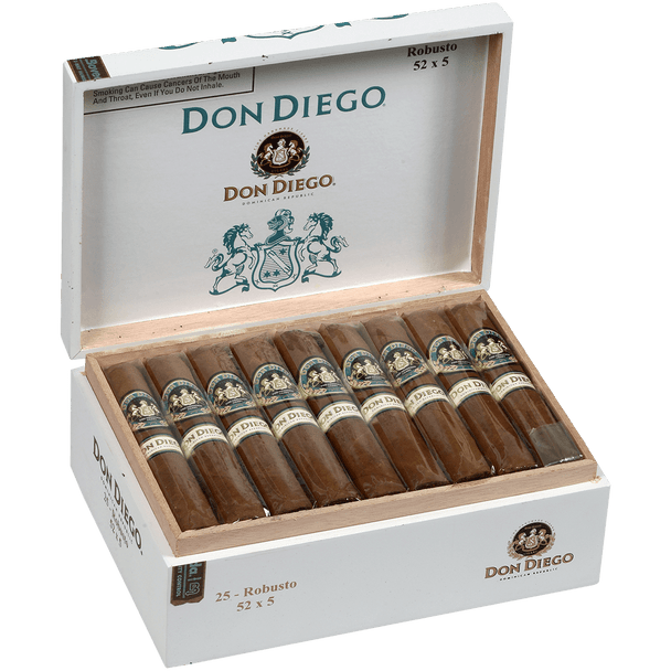 Don Diego Cigars Robusto 25 Ct. Box 5.00x52