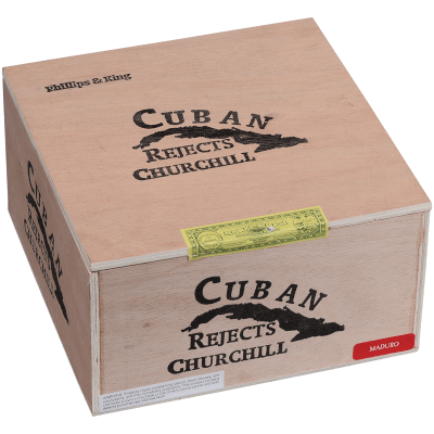 Cuban Rejects Cigars Churchill Maduro 50 Ct. Box