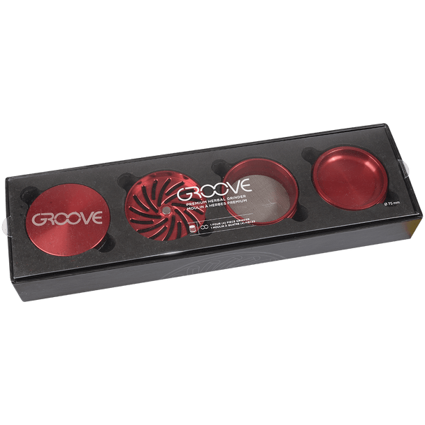 Aerospaced Grinder Groove 3.0" Four Piece