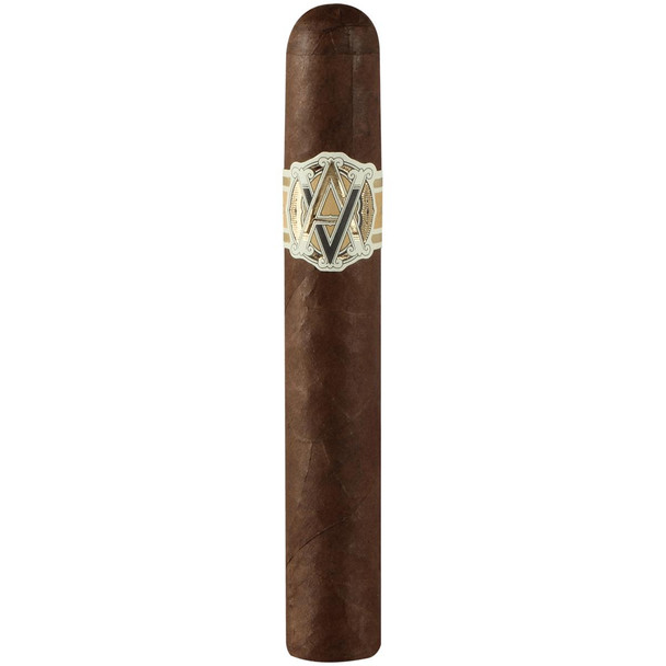 AVO Cigars Classic No. 6 Toro Grande 20 Ct. Box, image of a single cigar with a detailed band displaying the AVO logo on a plain background.
