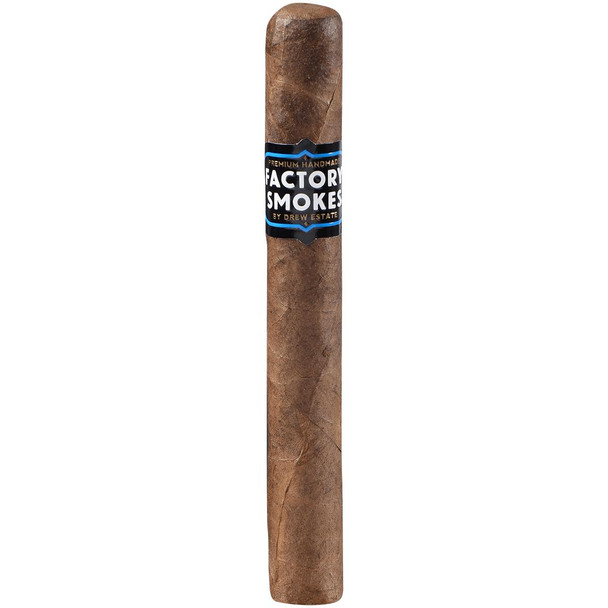 Factory Smokes Cigars Sungrown Toro 25 Ct. Bundle 6.00x52, aroma cigar with a dark wrapper and a black and blue label.
