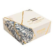 Alec Bradley Alec & Bradley Cigar Kintsugi Corona Gorda 24Ct. Box, elegant packaging with intricate gold and blue design on the box.