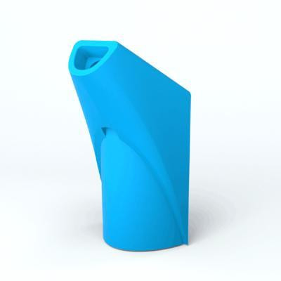 Cookies X G Pen Roam Blue, blue portable vaporizer device with sleek ergonomic design.