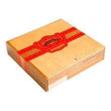 La Finca Tierra Brava Robusto Cigars 20Ct. Box, wooden cigar box with red and black label and red ribbon design on top.