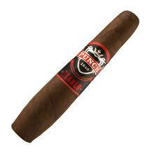 Punch Diablo Stump Cigars 25Ct. Box, close-up image of a brown cigar with a Punch Diablo band wrapping around it