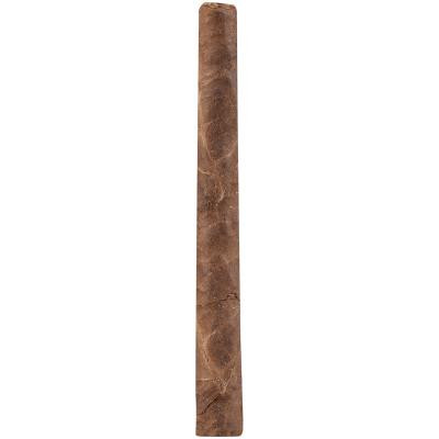 Altadis Backwoods Banana Cigars 8/5Ct, close-up of a single banana-flavored cigar with brown, textured wrapper.
