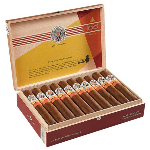 AVO Syncro Nicaragua Fogata Special Toro Cigars 20Ct. Box