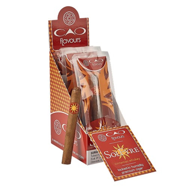 CAO Flavours Solfyre Petite Corona Cigars Fresh Pack of 6