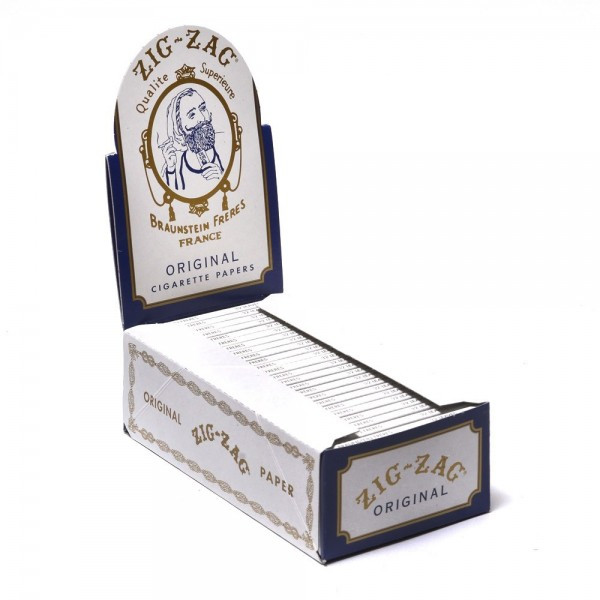 box of cigarette papers Zig Zag Original Cigarette Papers 24Ct