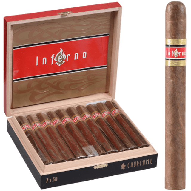 Inferno By Oliva Cigars Churchill 20 Ct. Box 7.00X50