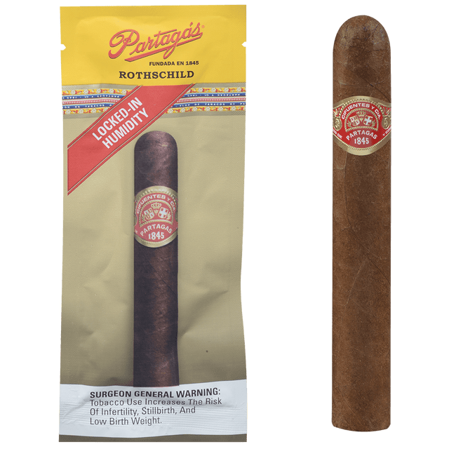 Partagas Cigars Freshness Pack Rothschild 6 Ct Box 5.50x49
