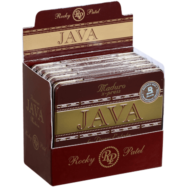 Java By Drew State Cigars Maduro X-Press 5/10 Tins