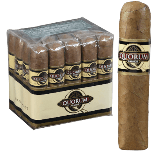 Quorum Shade Short Robusto Cigars 20 Ct. Bundle