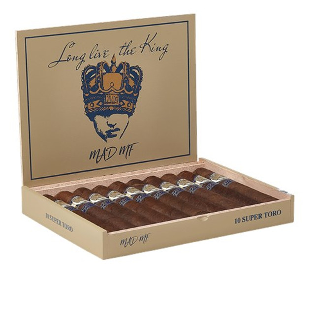 Caldwell Long Live the King Mad MF Super Toro Cigars 10Ct. Box Caldwell Long Live the King Mad MF Super Toro Cigars 10Ct. Box