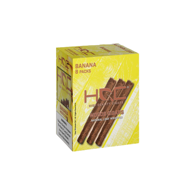 HQC  Banana Cigars 8 Packs of 5