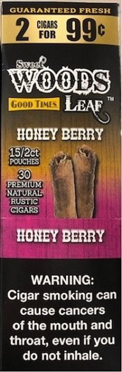 Good Times Sweet Woods Honey Berry 15 Pouches of 2