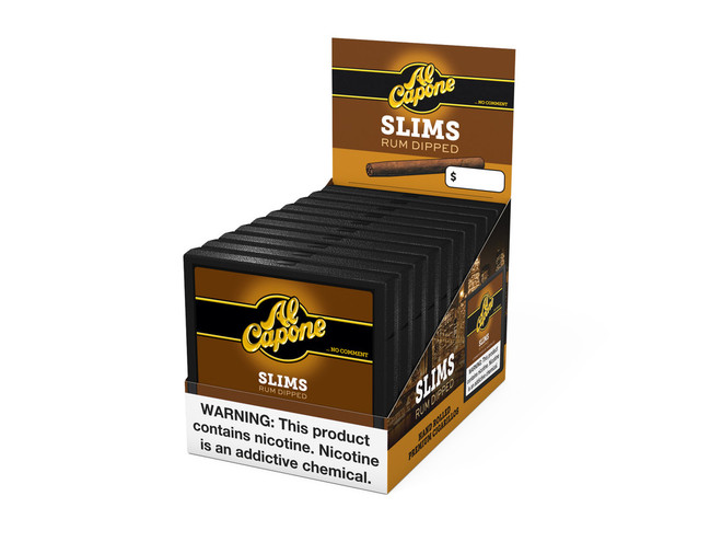 Al Capone Slims Rum Cigarillos Al Capone Slims Rum Cigarillos