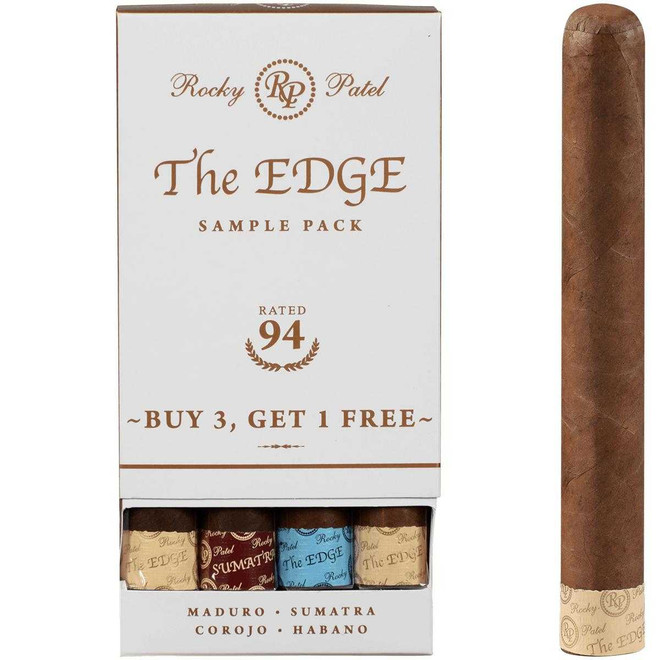 Rocky Patel The Edge Toro B3G1 4 Ct. Sampler 6.00X52
