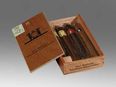 Nat Sherman Figurado Assortment 4 Ct. Cigar Sampler Box
