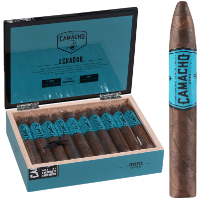 Camacho Ecuador Cigar Figurado 20 Ct. Box 6.13"X54