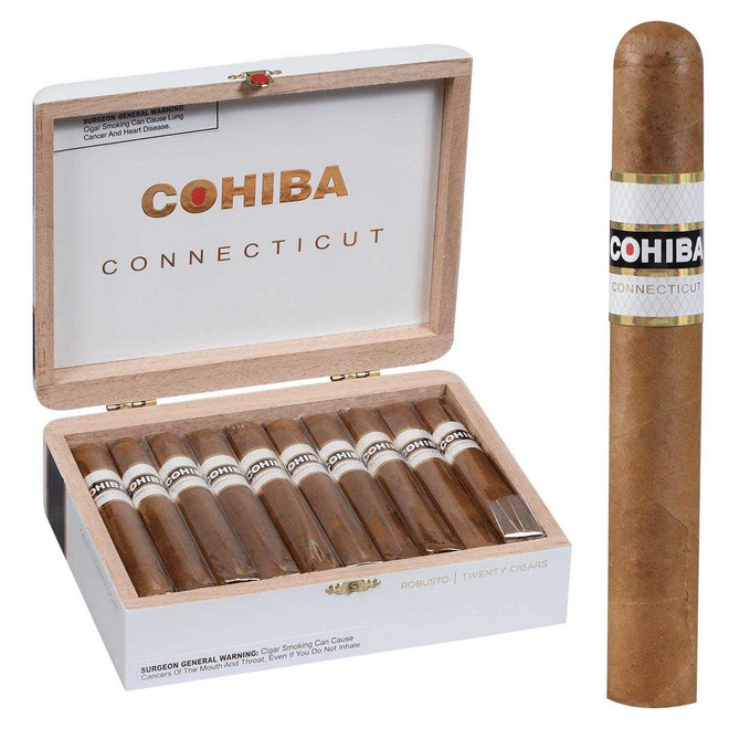 Cohiba Cigars Connecticut Robusto 20 Ct. Box 5.50x50