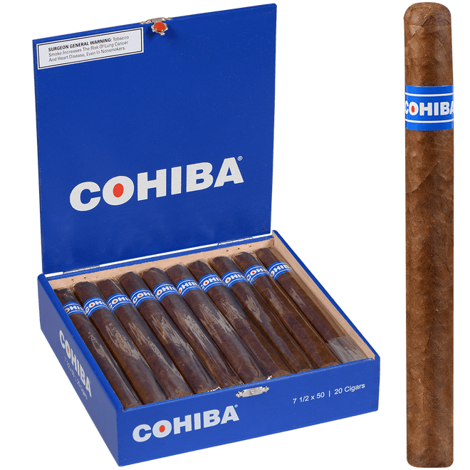 Cohiba Cigars Blue Churchill 20 Ct. Box 7.50X50