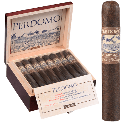 Perdomo Lot 23 Maduro Cigars Robusto 24 Ct. Box