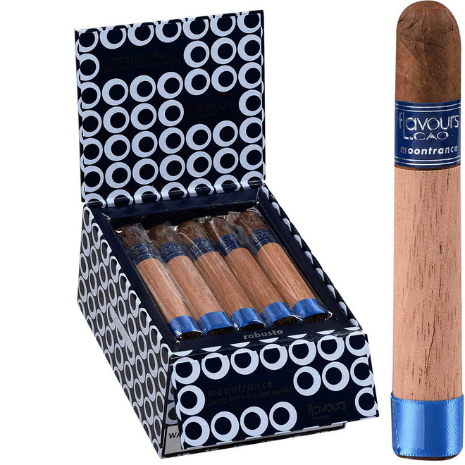 CAO Cigars Flavours Moontrance Robusto 20 Ct. Box 5.00X48