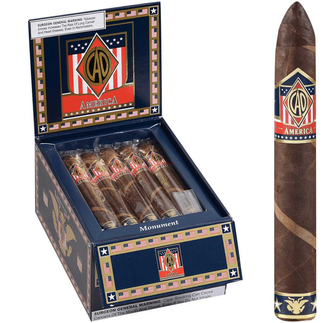CAO Cigars America Monument Torpedo 20 Ct. Box 6.25X54