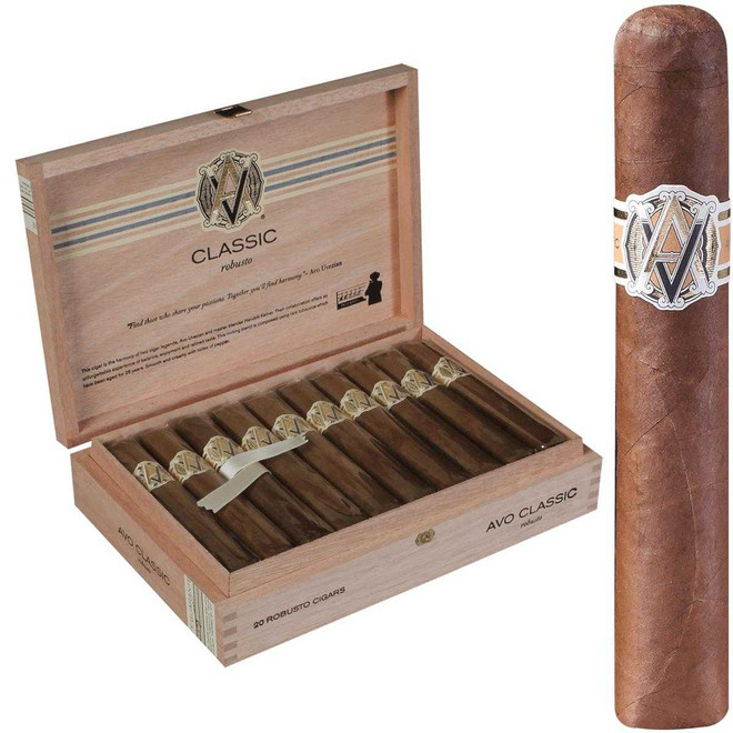AVO Cigars Classic Robusto 20 Ct. Box